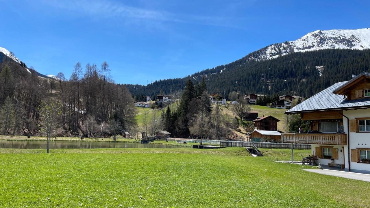 Ferienwohnung Mit Idyllischer Aussicht クロスタース エクステリア 写真