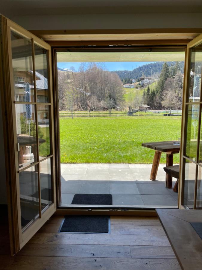 Ferienwohnung Mit Idyllischer Aussicht クロスタース エクステリア 写真