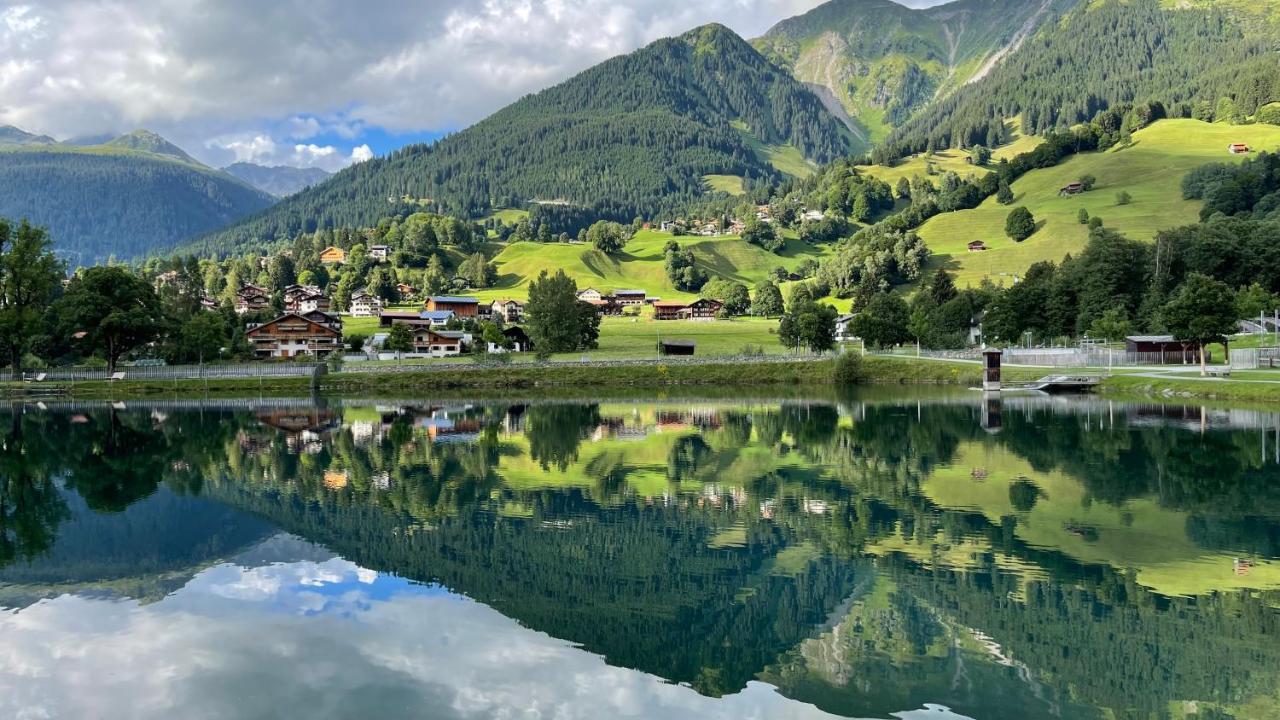 Ferienwohnung Mit Idyllischer Aussicht クロスタース エクステリア 写真
